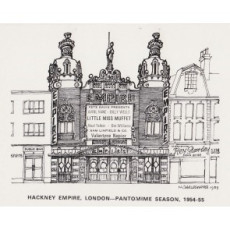 The Hackney Empire-Mare Street-East London-1954