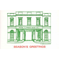 Royal Clarence Music Hall Greenwich (Green Ink)