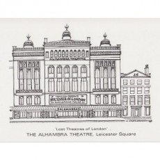 The Alhambra Theatre-Leicester Square-1923